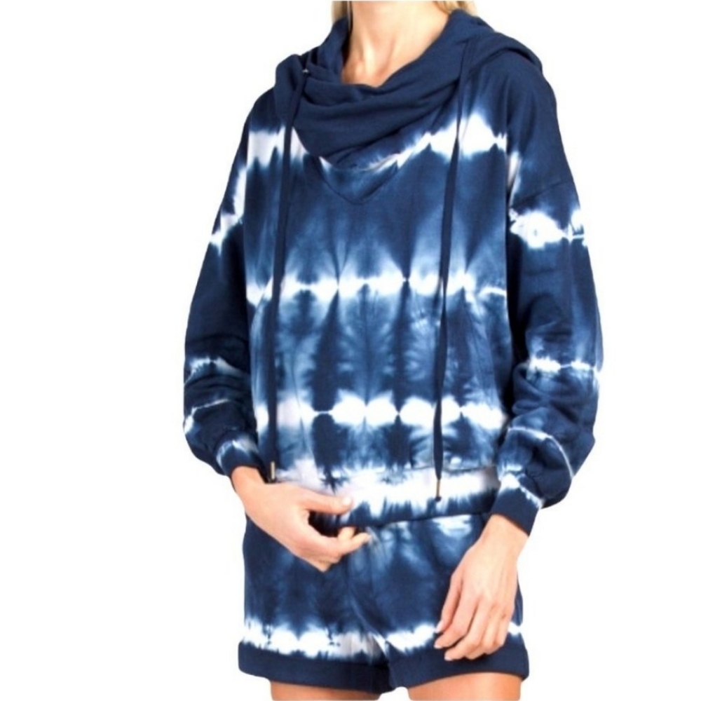 Young fabulous & broke piper tie dye hoodie